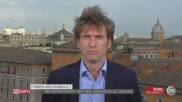Euro 2016 - Affrontements à Marseille: entretien avec Fabien Archambault à Rome