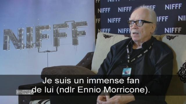 Le réalisateur et musicien John Carpenter évoque son admiration pour le compositeur Ennio Morricone