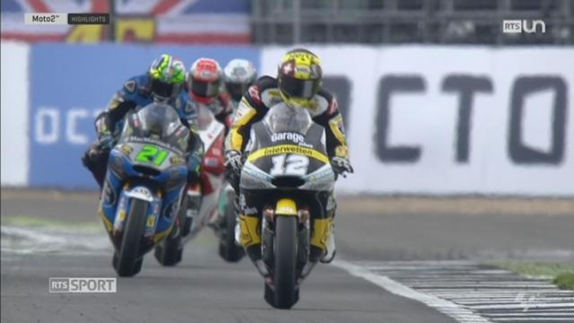 Moto2- GP de Grande-Bretagne: Thomas Lüthi crée la sensation à Silverstone