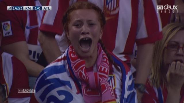 Finale, Real Madrid – Atlético de Madrid (1-0): le capitaine du Real Sergio Ramos ouvre le score à la 15e minute