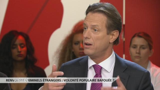 Christian Lüscher: "Un excès de vitesse suivi d'une rixe engendre le renvoi d'un étranger"