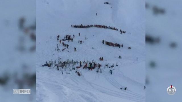 France: trois personnes ont été emportées par une avalanche dans les Alpes françaises