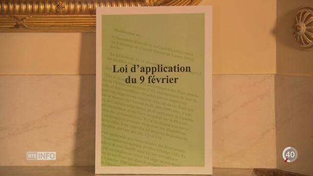 Le Conseil fédéral devrait proposer un contre-projet à l’initiative RASA