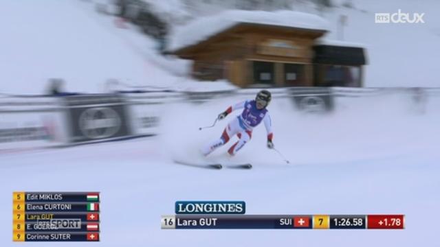 Ski alpin: Lara Gut termine 11e à La Thuile en Italie