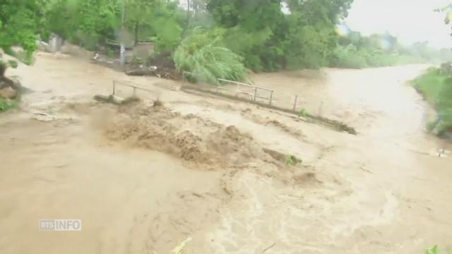 L'ouragan Matthew provoque des inondations en Haïti