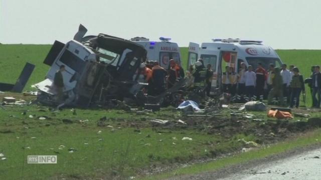 Explosion d'un convoi militaire dans le sud-est turc