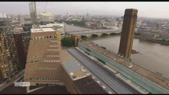 Images aériennes de l'extension de la Tate Modern