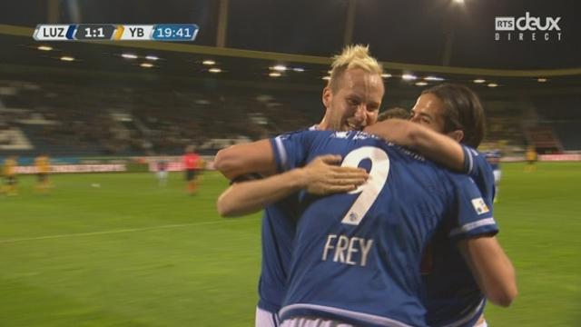 FC Lucerne – Young Boys (1-1): Lucerne égalise par l'intermédiaire de Frey