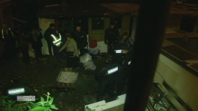 Un campement de Roms évacué à Paris