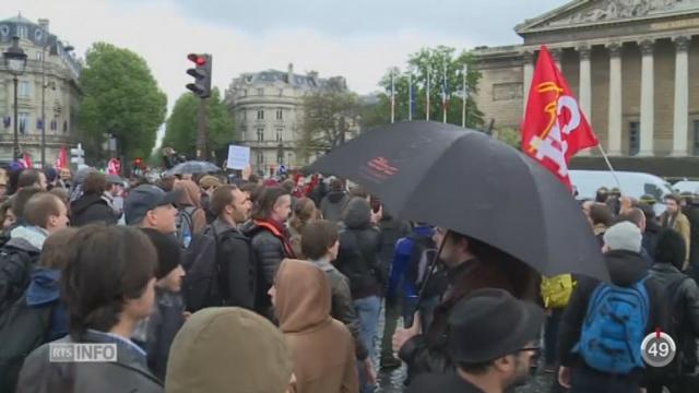 France: plusieurs milliers de personnes ont manifesté contre l’article 49-3 et contre la loi sur le travail