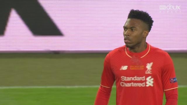 Finale, Liverpool – FC Séville (0-0): grosse occasion pour Liverpool avec cette tête de Sturridge sauvée sur la ligne