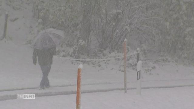 L'Oberland zurichois se réveille sous la neige