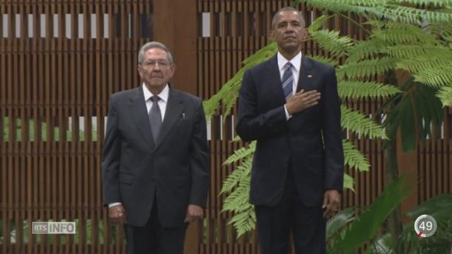 La poignée de main entre Barack Obama et Raul Castro scelle la normalisation entre La Havane et Washington
