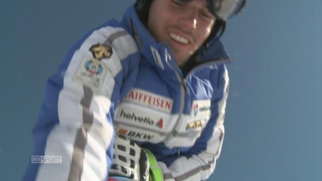 le portrait d'Anthony Bonvin, Ski alpin