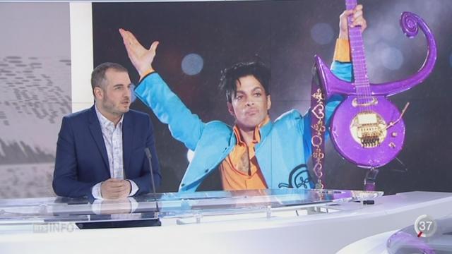 Mort du chanteur Prince: l’analyse de Christophe Schenk