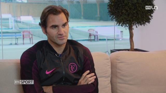Tennis: entretien avec Roger Federer (2)