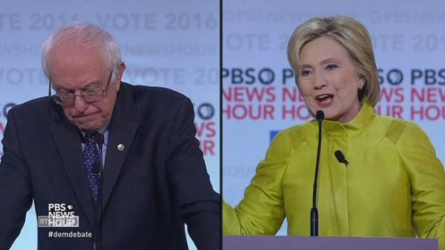 Nouveau débat entre Clinton et Sanders