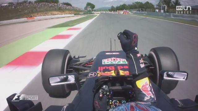 course: Max Verstappen (NED) s’impose pour la première fois à 18 ans devant Kimi Raikonnen (FIN) 2e et Sébastian Vettel (GER) 3e