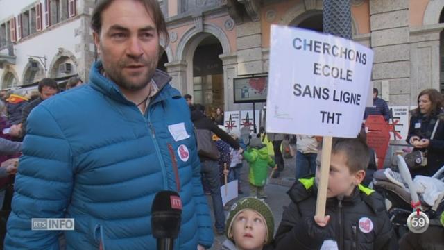 VS: un projet de ligne à haute tension à proximité du centre scolaire de Grône inquiète