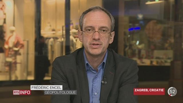 Bruxelles - Attentats: entretien avec Frédéric Encel, géopolitologue à Zagreb