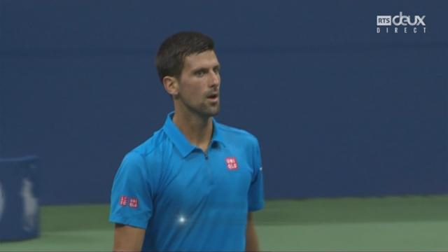 Messieurs, 1-4: N. Djokovic (SRB) – J.W. Tsonga (FRA) (6-3) : Novak Djokovic s'adjuge le premier set