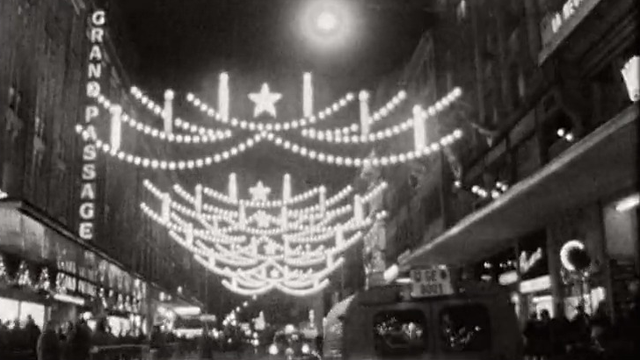 La frénésie de Noël en 1961. [RTS]