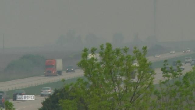 L'Iowa dans le brouillard en raison des feux canadiens