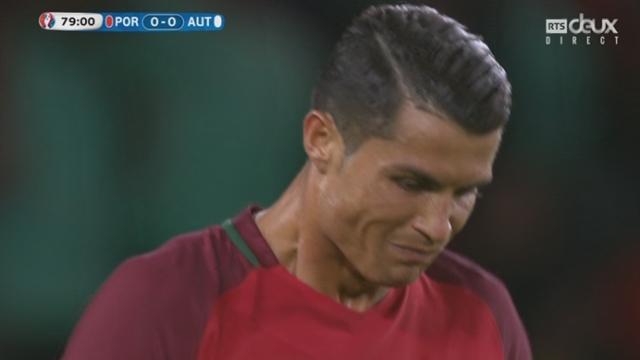 Gr.F, POR-AUT (0-0): Ronaldo manque un penalty après une faute sur lui-même