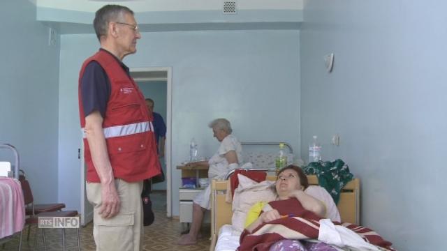 Reportage dans un hôpital ukrainien proche de la ligne de cessez-le-feu