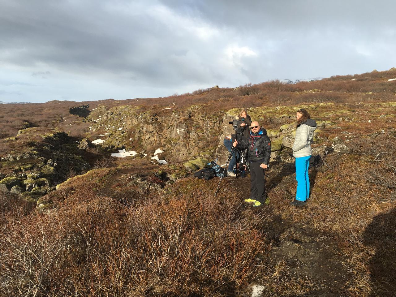 Le rift - tournage de l'émission.