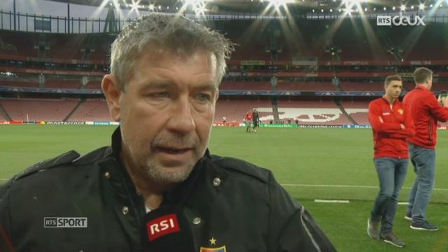 L'interview d'Urs Fischer à la veille du match face à Arsenal