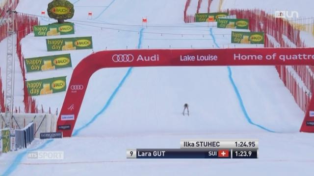 Ski alpin: Lara Gut termine 2ème lors de la descente de Lake Louise