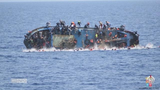 Un bateau transportant environ 500 migrants a chaviré en Méditerranée