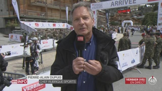 VS - Patrouille des Glaciers: les précisions de Pierre-Alain Dupuis, depuis Verbier