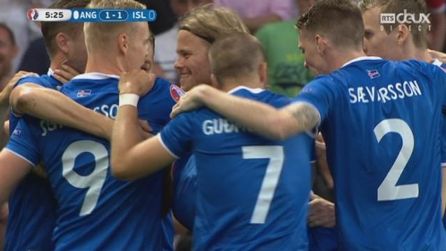 1-8, ANG-ISL (1-1): deux buts coup sur coup ! L’Islande égalise deux minutes après le penalty anglais