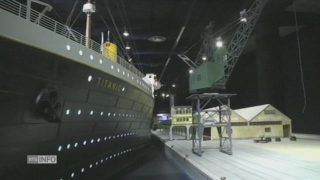 Le plus grand modèle réduit du Titanic exposé à Grenade