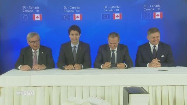 L'Union européenne et le Canada signent officiellement leur accord de libre-échange