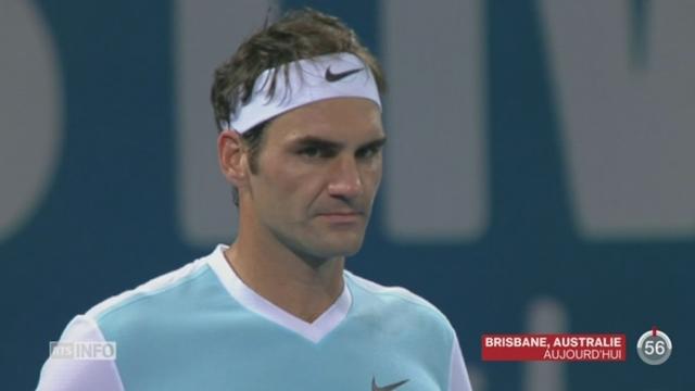 Tennis - Brisbane: Federer s’incline face à Milos Raonic