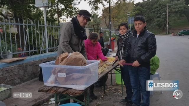 Des romands partent pour venir en aide aux migrants à Lesbos