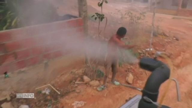 Fumigation dans une ville colombienne