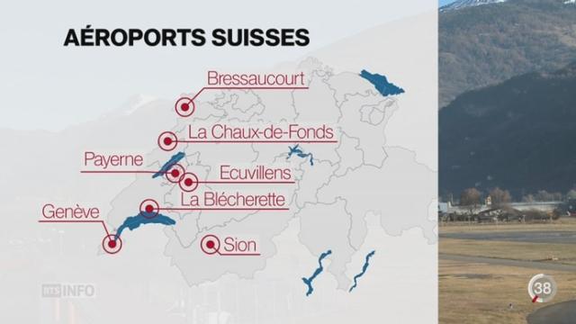 L'Office fédéral de l'aviation civile souhaite le développement des aéroports régionaux