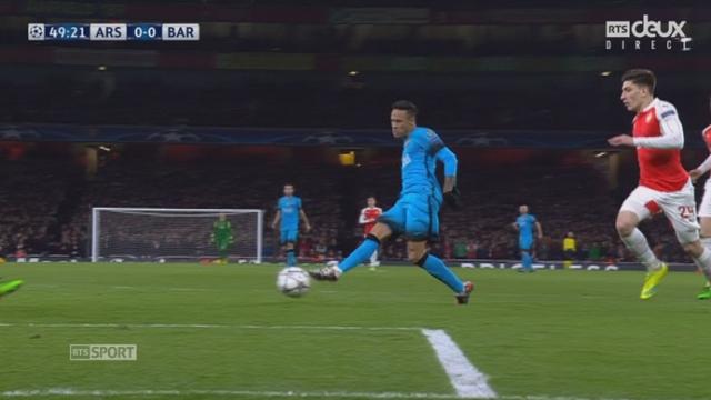 1-8, Arsenal FC – FC Barcelone (0-0) : magnifiquement lancé par Iniesta, Neymar perd son duel face à Petr Čech