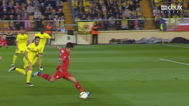 ½, Villareal – Liverpool (0-0): frappe en pivot de Firmino qui touche à son tour le poteau