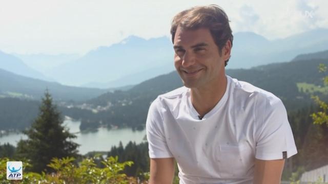 Interview de Roger Federer, le grand absent de l'US Open
