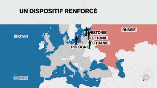 L'OTAN réunie à Varsovie annonce le déploiement de plusieurs milliers de soldats en Europe de l'est