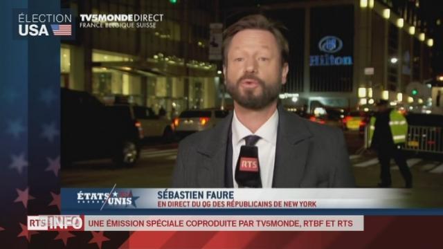 "Le camp Trump ne s'attendait pas à de tels résultats", analyse de Sébastien Faure en direct de New York