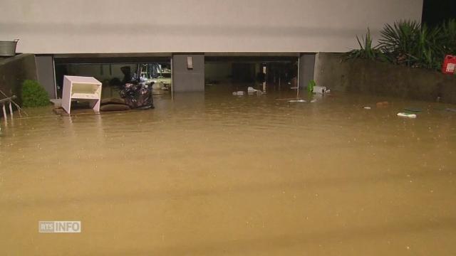 Villages lucernois inondés après une rupture de barrage