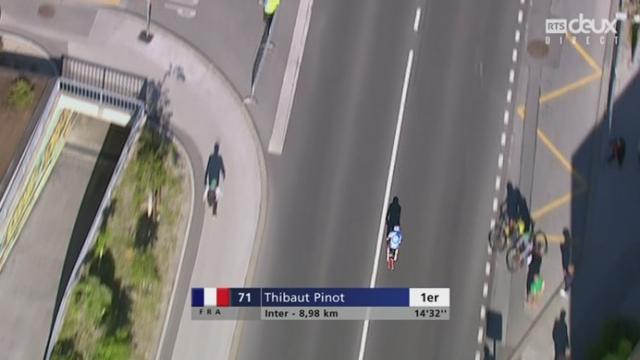 Thibaut Pinot s'octroie la première place lors de cette 3ème étape