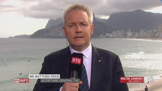 JO de Rio - Cas de dopage: le point avec Me Matthieu Reeb, Secrétaire général TAS