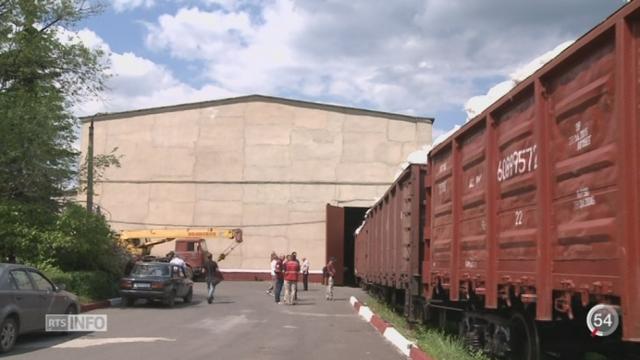 Situation en Ukraine: la Suisse a envoyé un train humanitaire